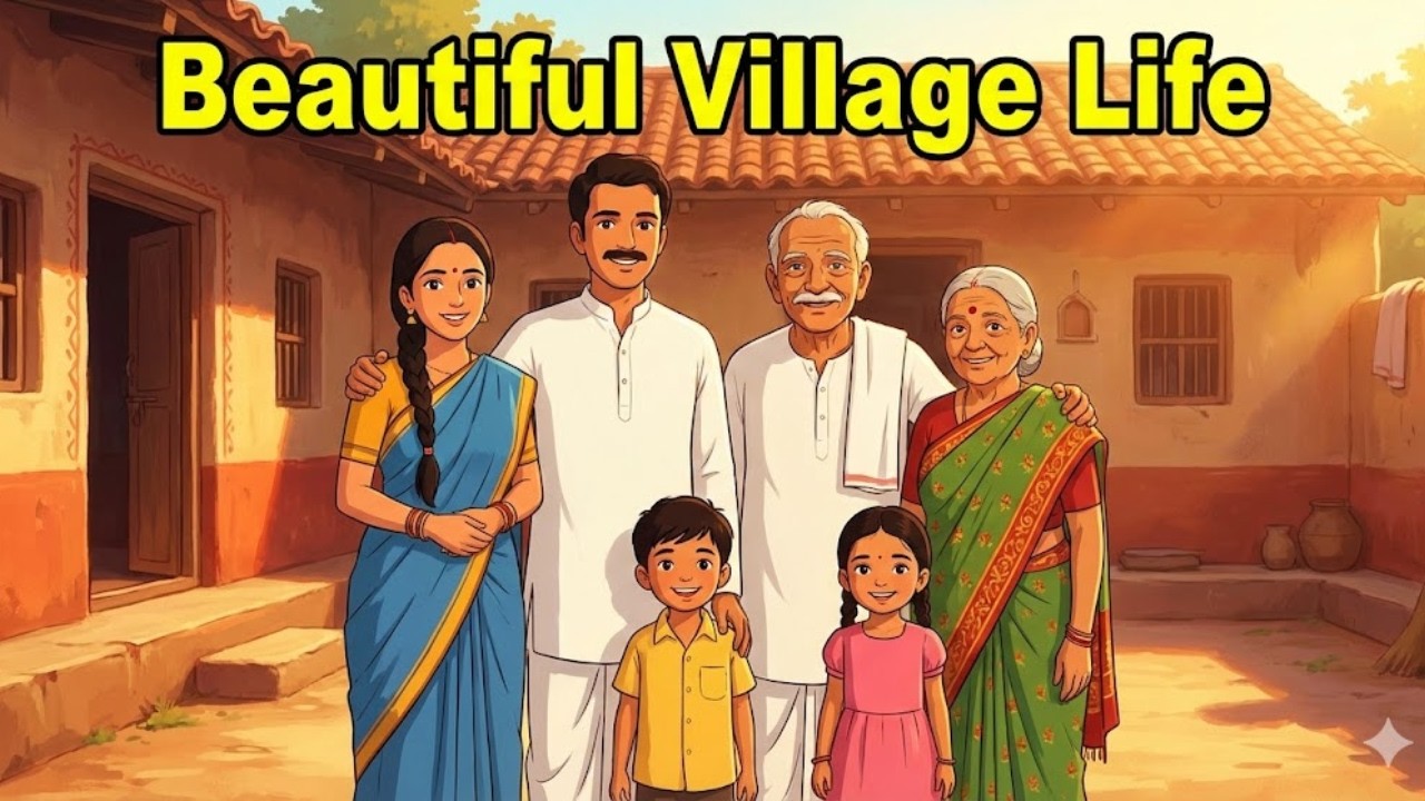 Village Life in India – A Beautiful Morning