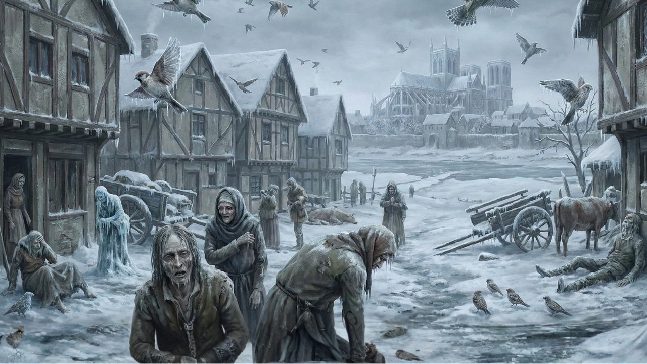 Die kleine Eiszeit: Wie Menschen überlebten, als die Vögel in der Luft erfroren