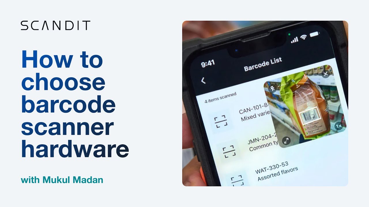 How to Choose Barcode Scanner Hardware | Scandit