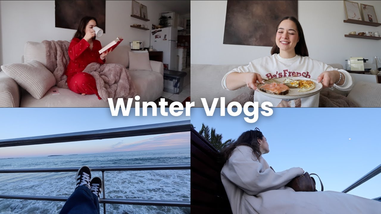 Getting Back Into My Routine | Guasha, Walk by the Sea & Healthy Food | Winter Vlogs
