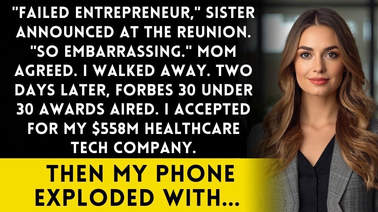 Family Called Me 'Failed Entrepreneur' - Then The Forbes 30 Cover Aired