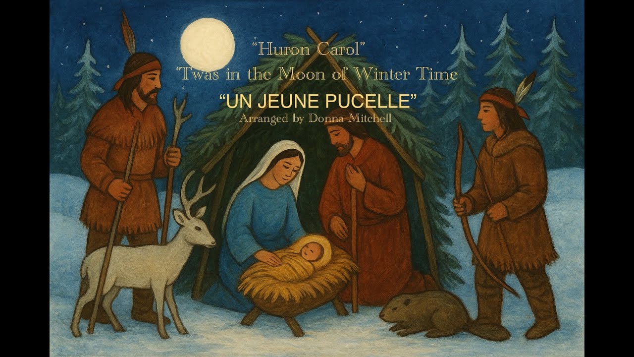 ''Twas in the Moon of Winter Time (Huron Carol). The oldest Canadian Christmas carol.