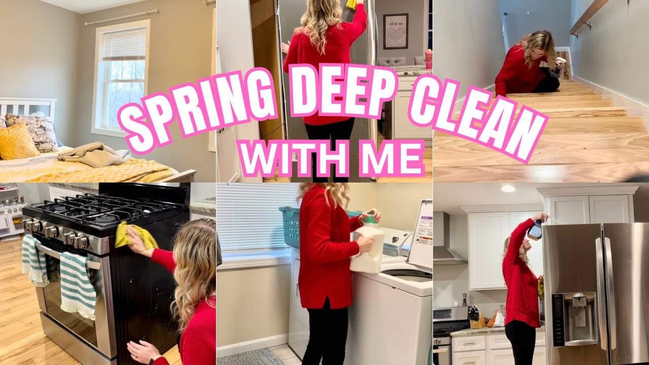 2024 SPRING DEEP CLEAN WITH ME. CLEANING MOTIVATION