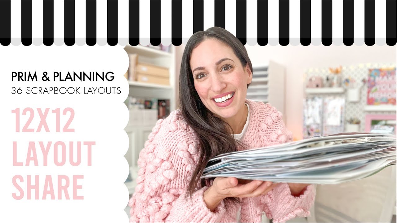 Scrapbook Layout Share 2024 | 36 12x12 Layouts