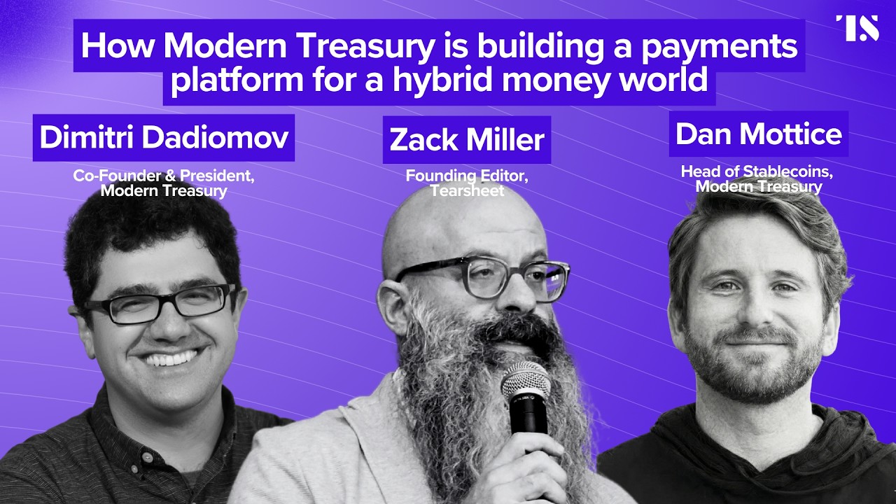 How Modern Treasury is building a payments platform for a hybrid money world