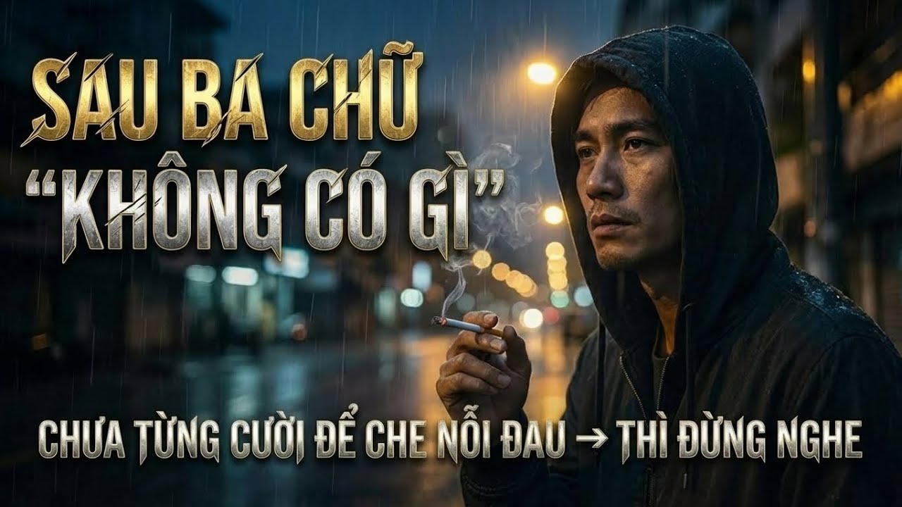 SAU BA CHỮ KHÔNG CÓ GÌ | Nhạc Buồn Chạm Tận Tim | Ai Cũng Từng Giấu Đau Mà Cười