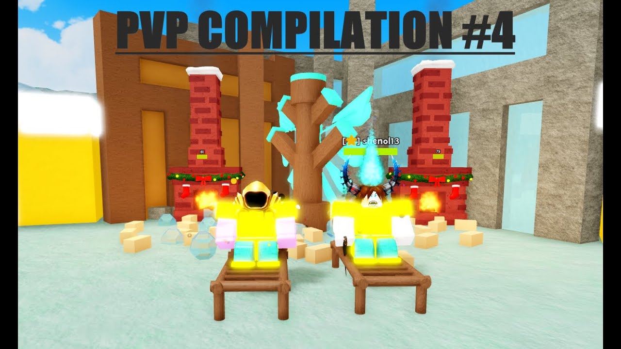 PVP COMPILATION #4 (Raiding against Totemhood AGAIN) [Booga Booga Reborn]