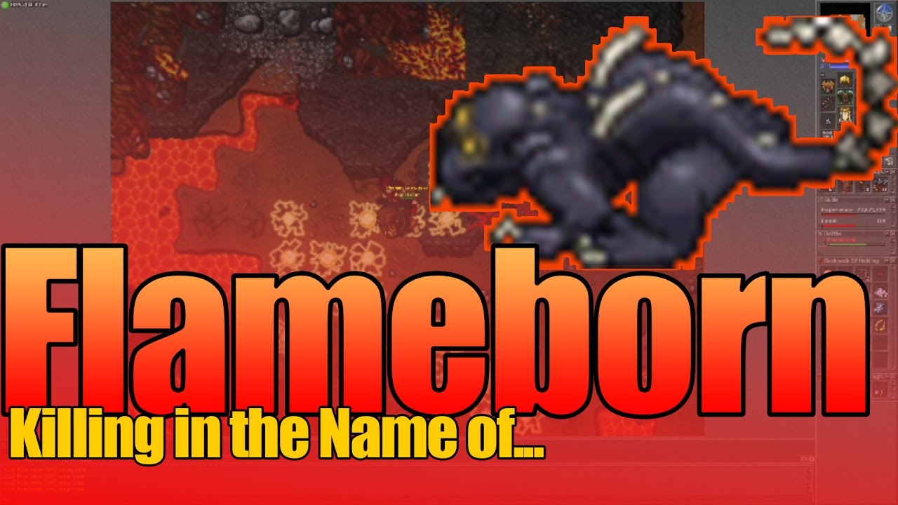 Tibia - Flameborn @ 119 Royal Paladin