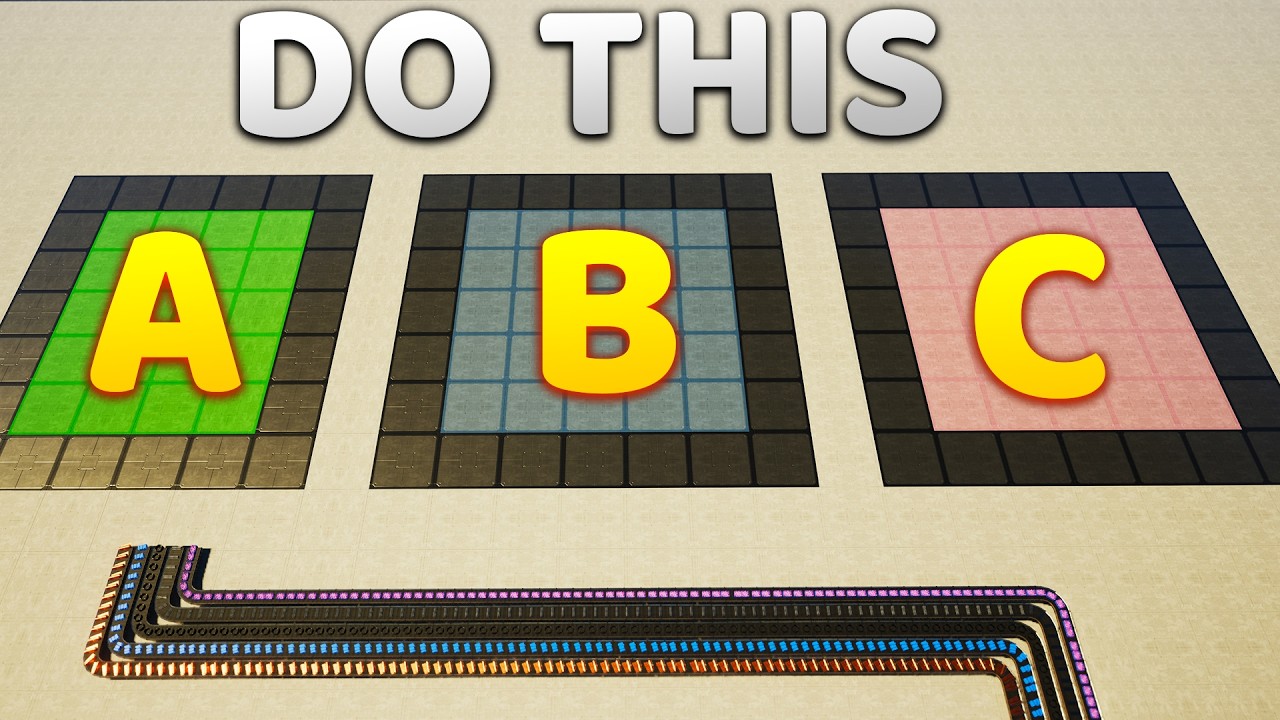 Blocking Makes Organising A Breeze - Satisfactory Guided Playthrough