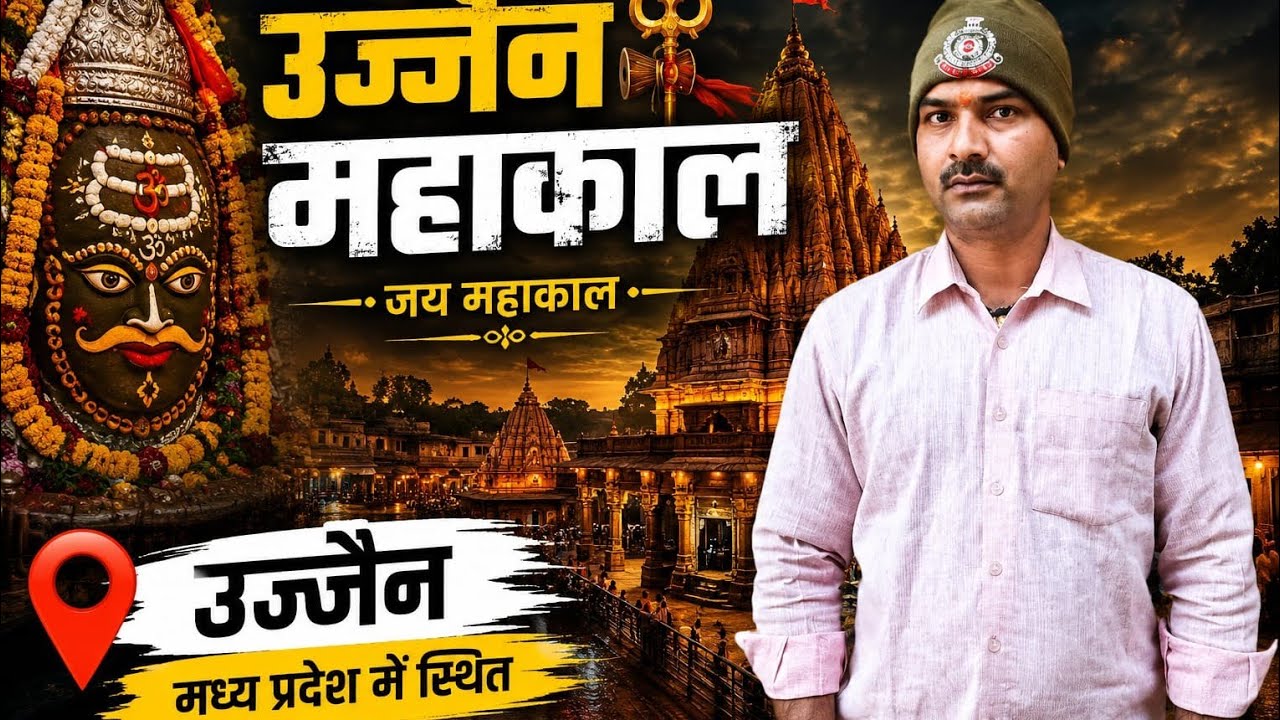उज्जैन नगरी में रात को स्वर्ग जैसा #viralvideo 1M