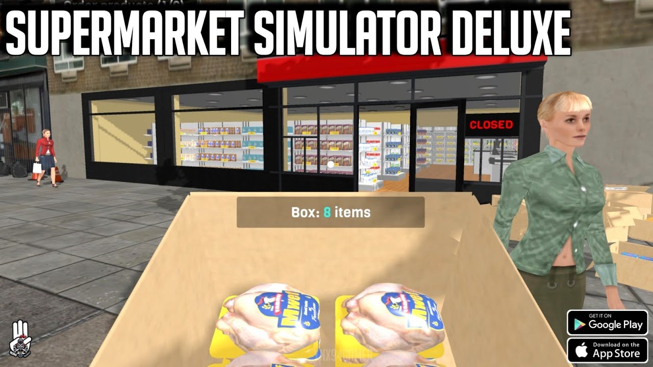 Supermarket Simulator Deluxe Android Gameplay