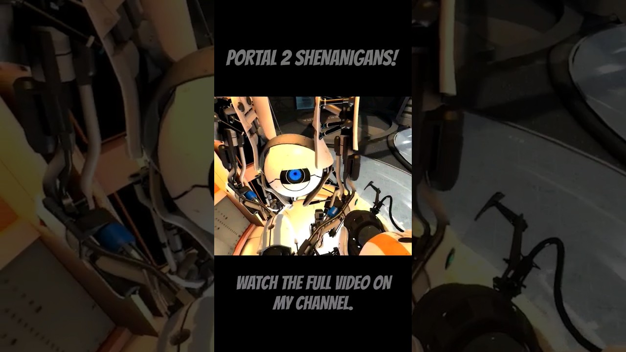 PORTAL 2 SHENANIGANS! #portal2 #gaming #funny