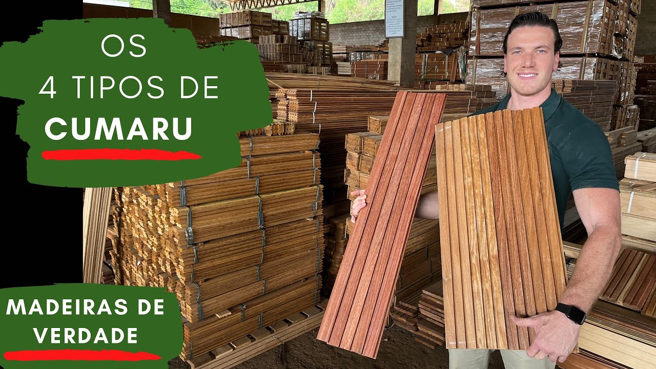 Os 4 Tipos de Cumaru - Não compre sem ver esse vídeo antes!