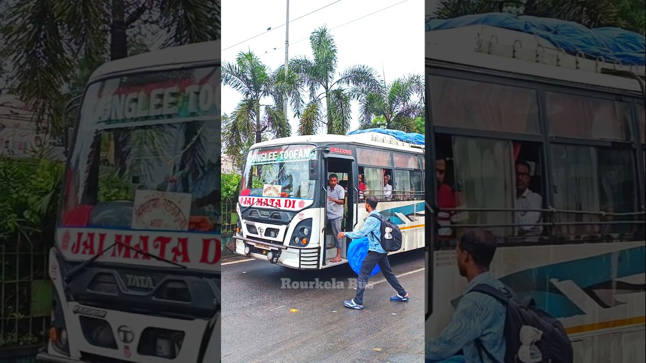 JUNGLEE TOOFAN || Rourkela To Simdega. Kolebira || jharkhand bus #bus #rourkela #travel