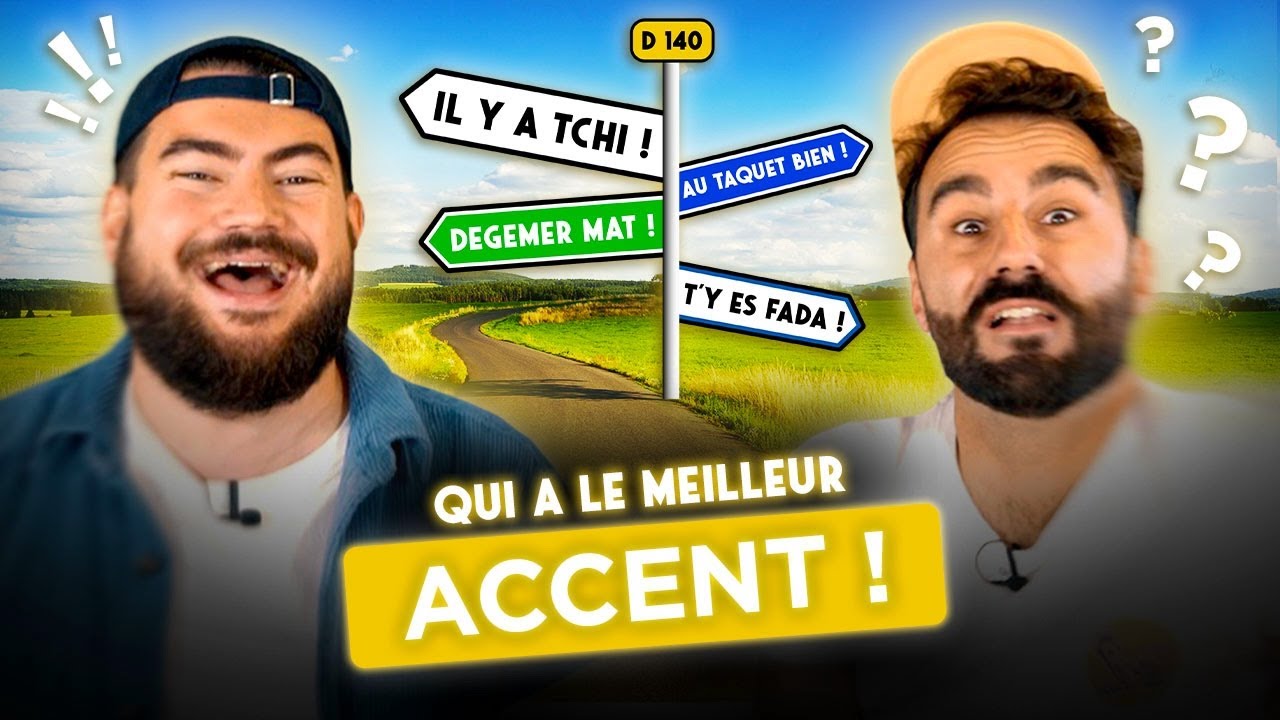 QUI A LE MEILLEUR ACCENT ? On devine les accents de France !