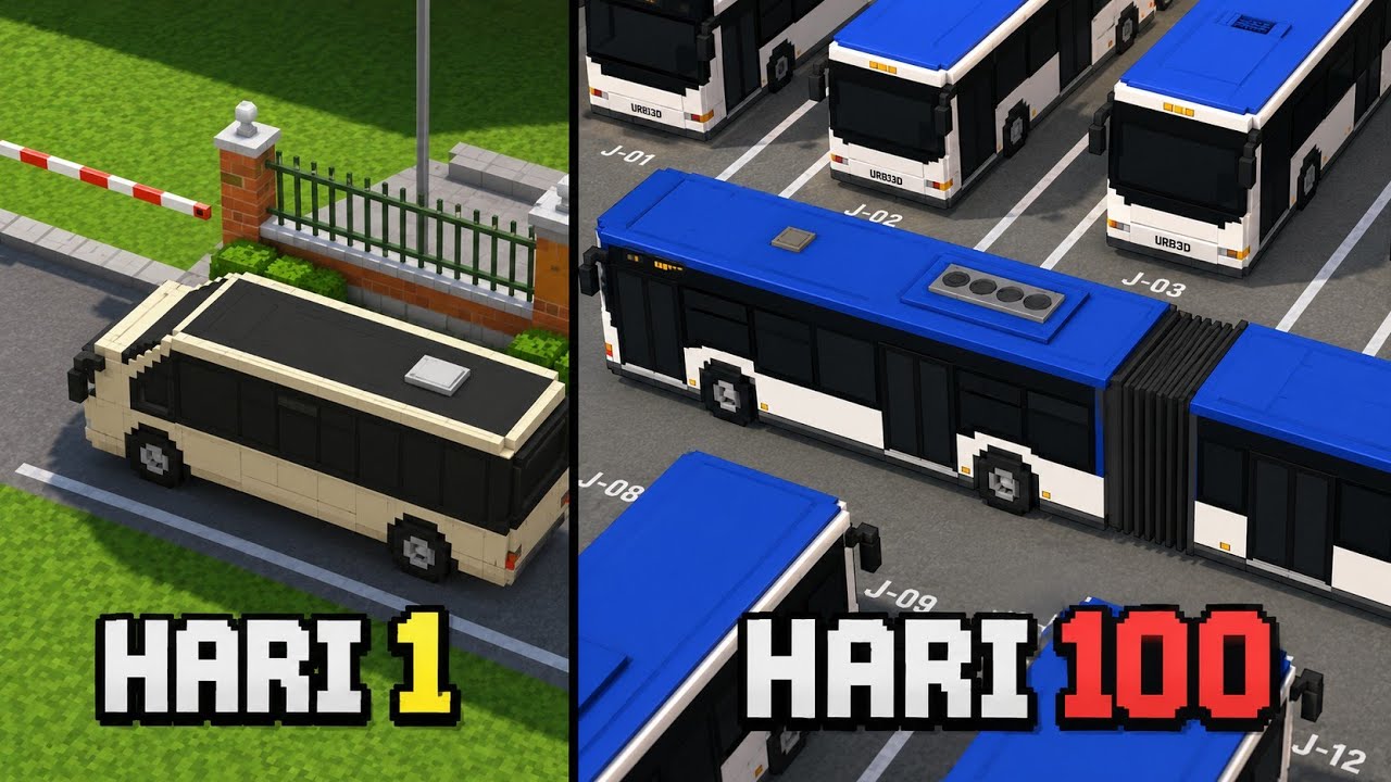 Aku Menghabiskan 100 Hari di City Bus Manager