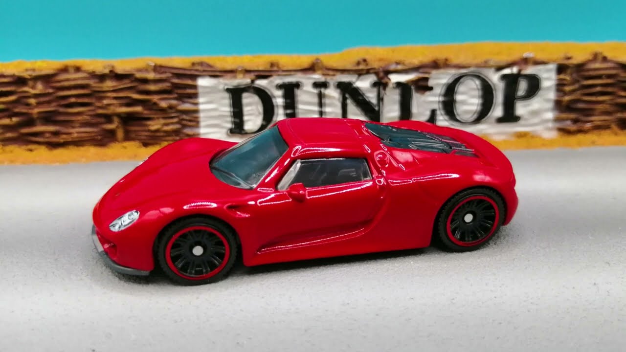 Porsche 918 Spyder red edition made by Matchbox Release 2025
