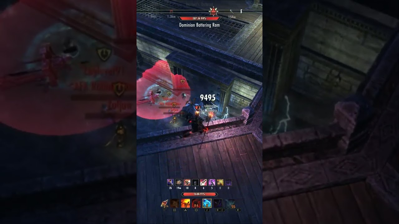 Ganking is so fun 😍💪#eso #elderscrolls #pvp #cyrodiil #trending #foryou #subscribe #sub #foryou #fyp