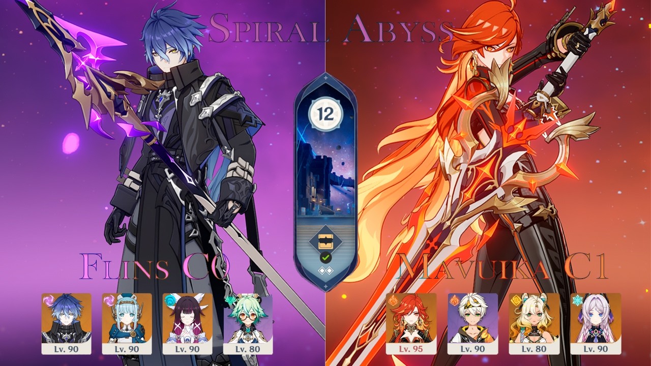 Spiral abyss | Flins C0 | Mavuika C1