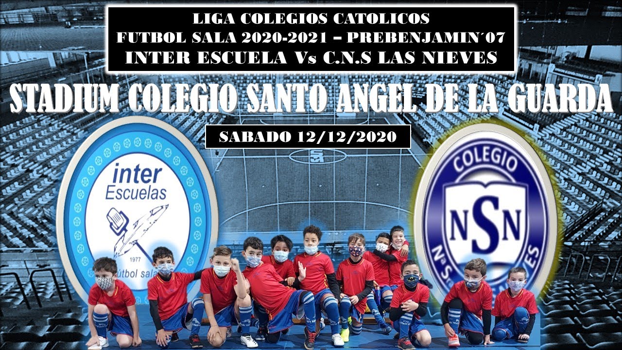 CD Inter C. Santo Angel  Vs C. Las Nieves Futbol Sala - Prebenjam&iacute;n Liga Colegios Catolicos.