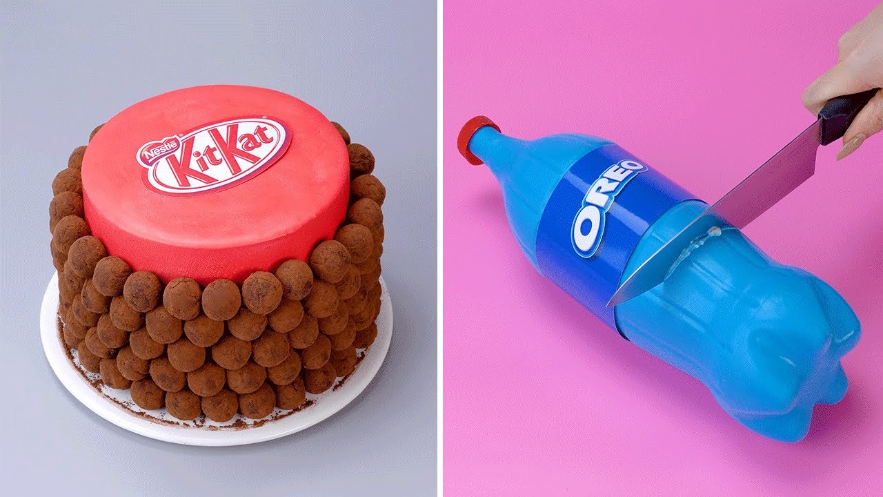 Indulgent OREO & KITKAT Mixed Chocolate Cake Ideas | Fancy Chocolate Cake Decorating Videos