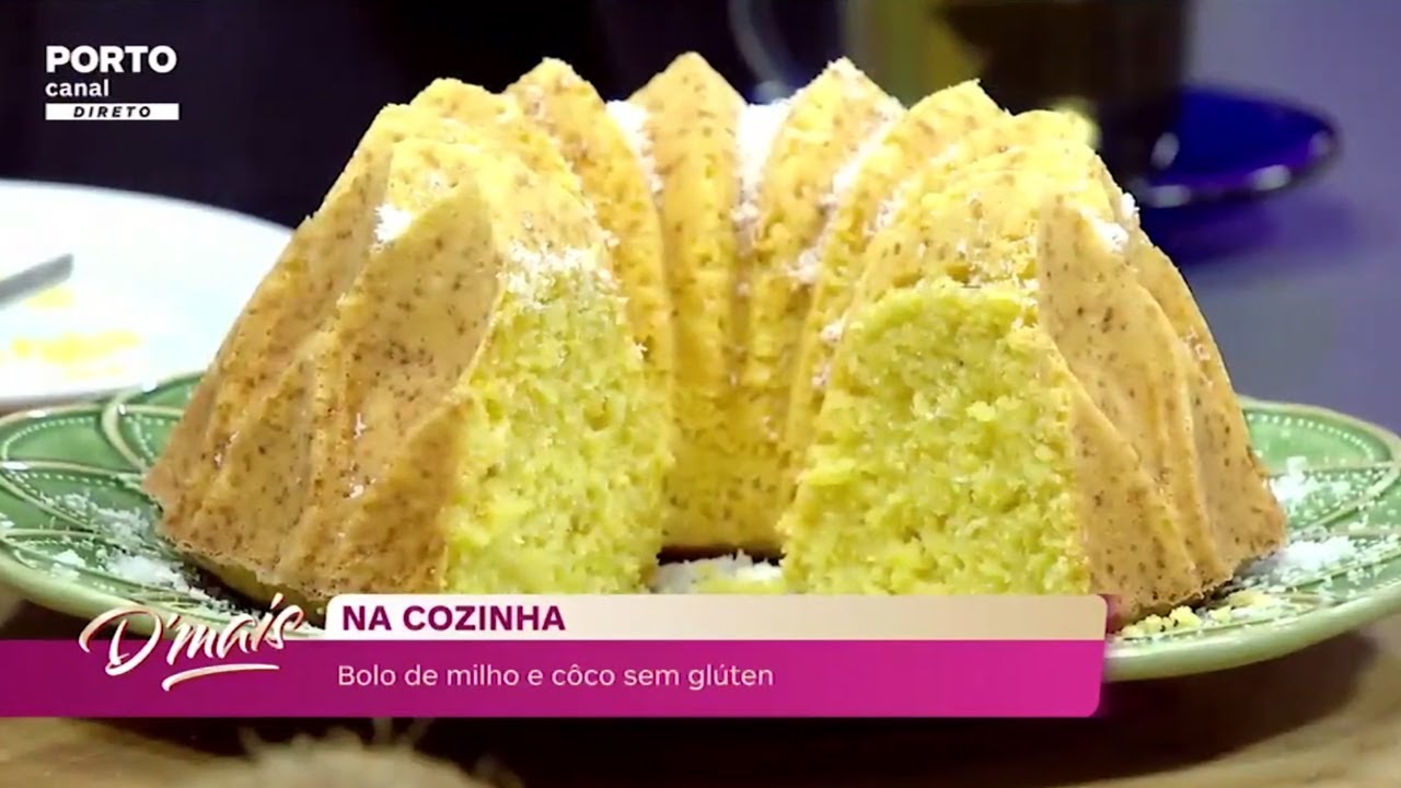 Bolo de Milho e Côco - Mónica Pereira - D'Mais - 05 de março 2020