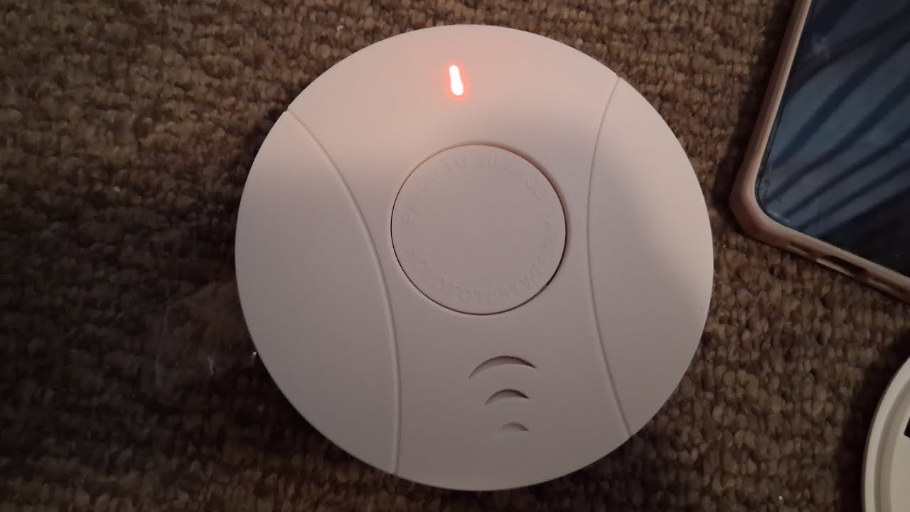 Very big and weird alarm. My new single station smoke & co alarm