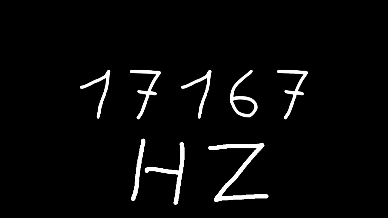17167 hz