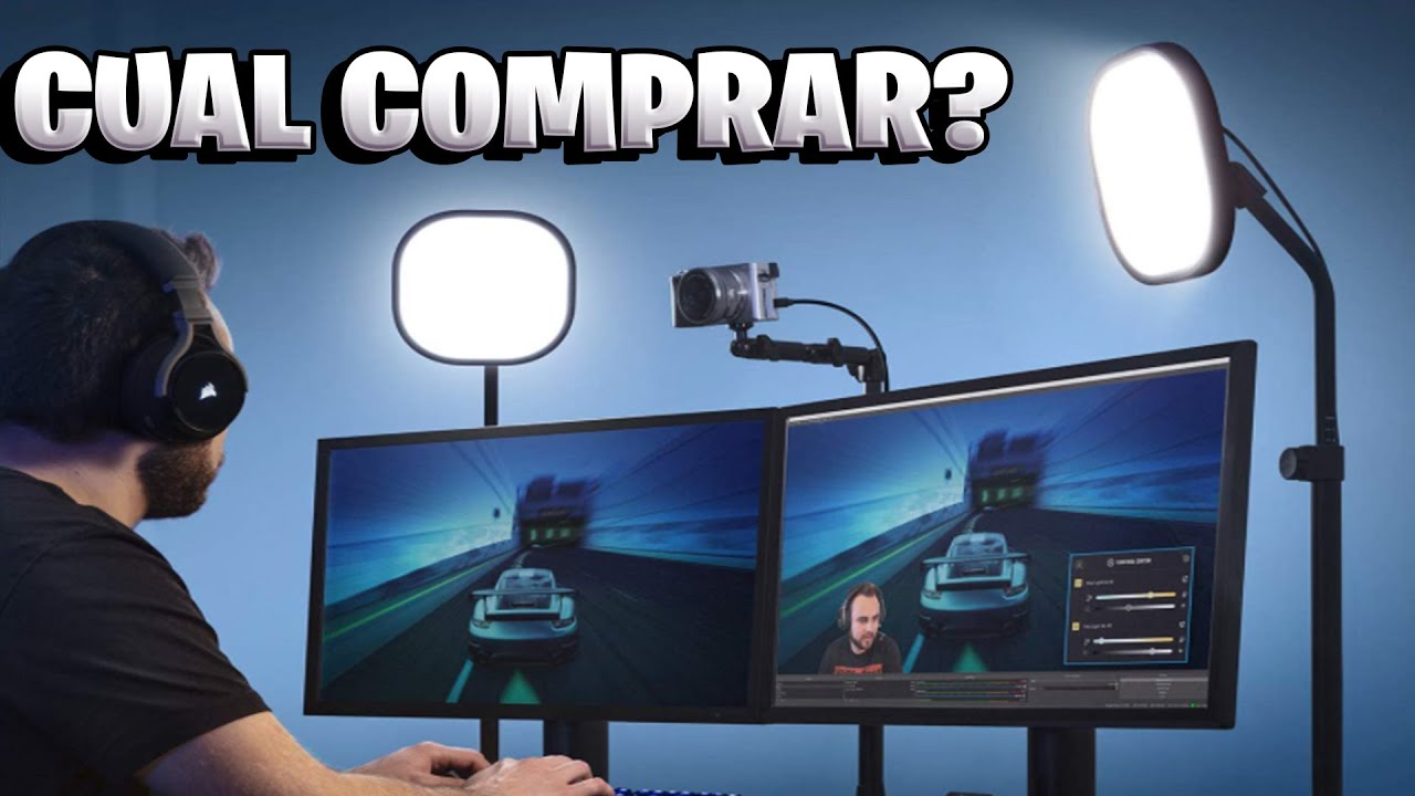 TOP 5 MEJORES LUCES LED PARA HACER STREAMING 2023✅
