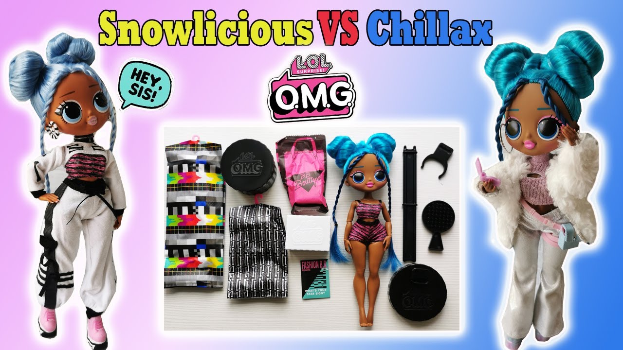 LOL OMG CHILLAX VS SNOWLICIOUS| Обзор-Сравнение ЛОЛ ОМГ ЧИЛЛАКС против СНОУЛИШЕС OMG Snowlicious
