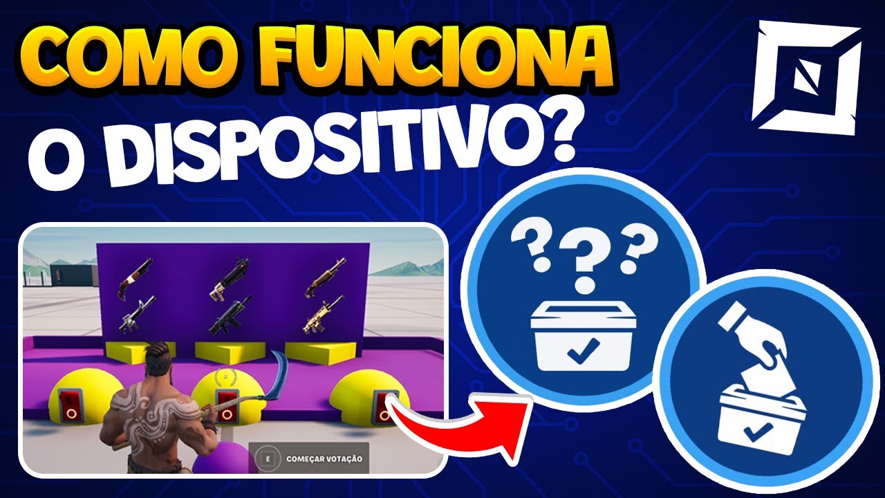 NOVOS dispositivos de VOTAÇÃO chegaram no Fortnite Criativo! Veja como usar