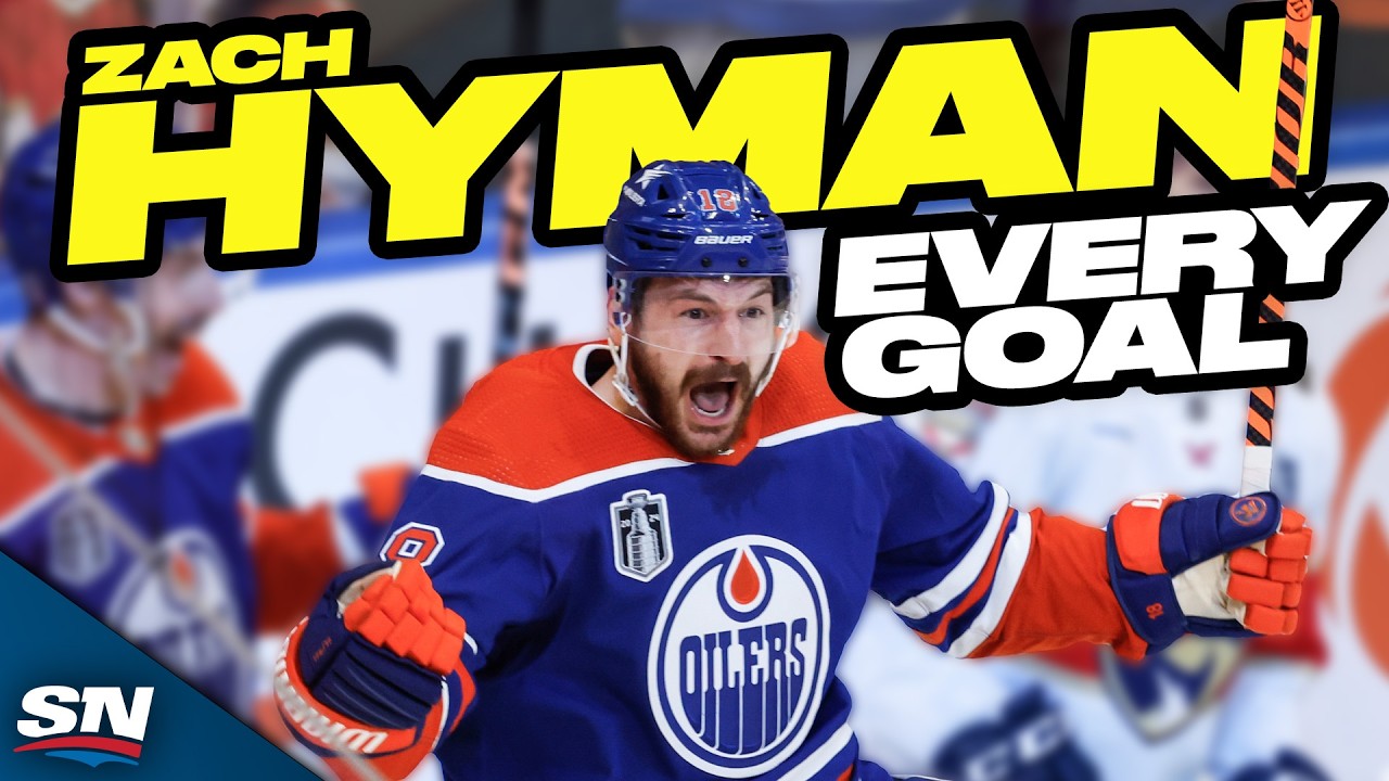 Every Zach Hyman Goal From The 2023-24 NHL Season