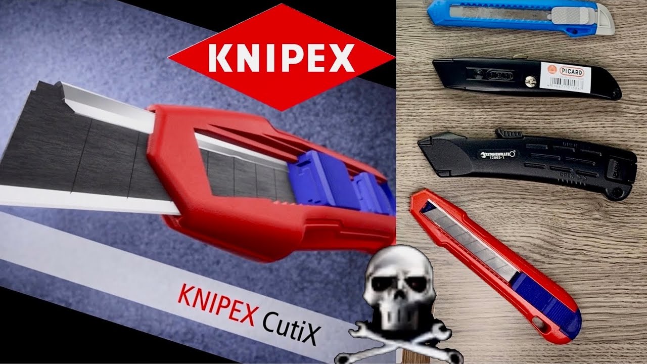 Knipex CutiX - Ferramenta de Corte Universal: A Evolução das Lâminas Snap-off. Comparativo e Teste!!