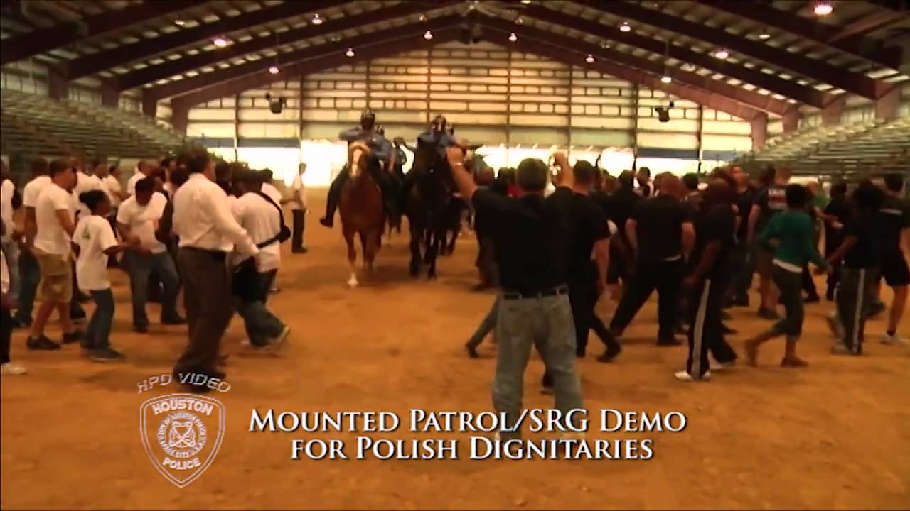 Mounted Patrol - SRG Demo (Houston Police Department, HPD Video Production, CG)
