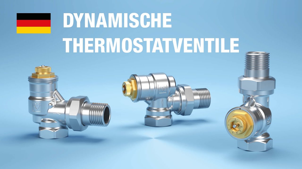 HERZ präsentiert Dynamische Thermostatventile: Präzise Temperaturregelung und automatischer Abgleich