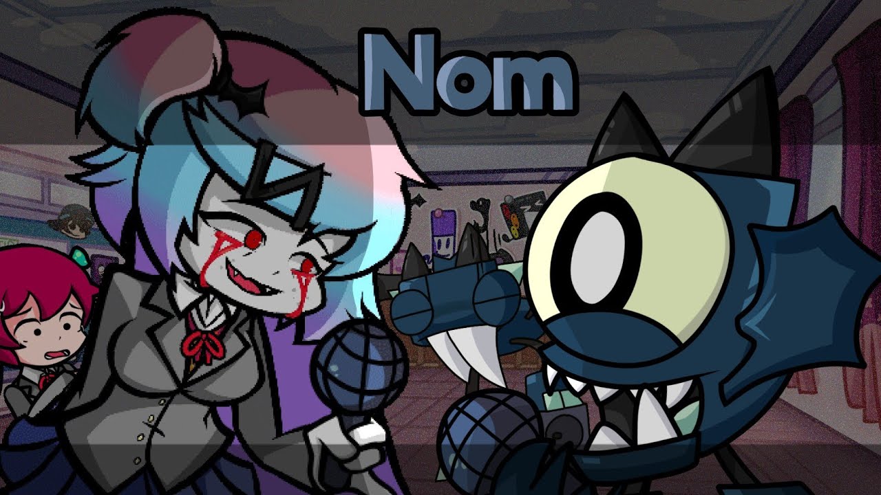 Vampire Core - Nom but Betty and Globert sings it (FNF DDTO COVER/SPRITES SHOWCASE)