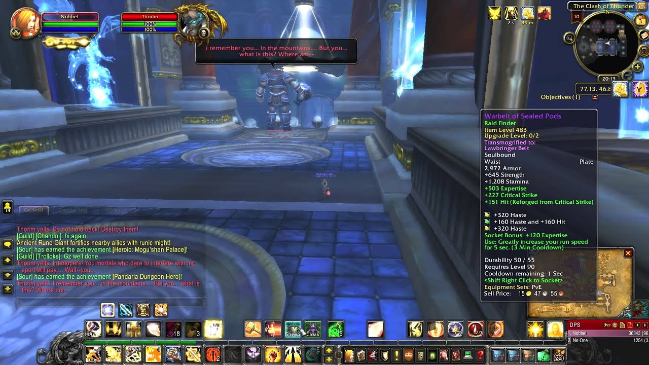 How to: Solo Thorim Hard Mode MoP