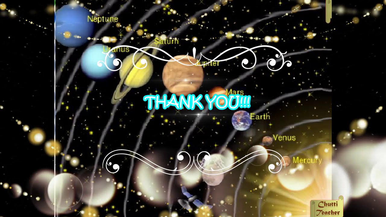 Galaxy drawing in TUX PAINT | Planets And  Stars| Milky Way | Solar system | Chutti Teacher