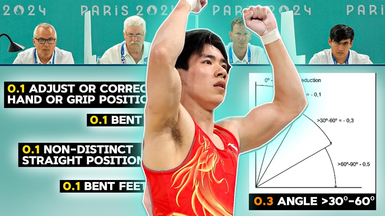 Zhang Boheng - High Bar E score - (Olympic 2024)