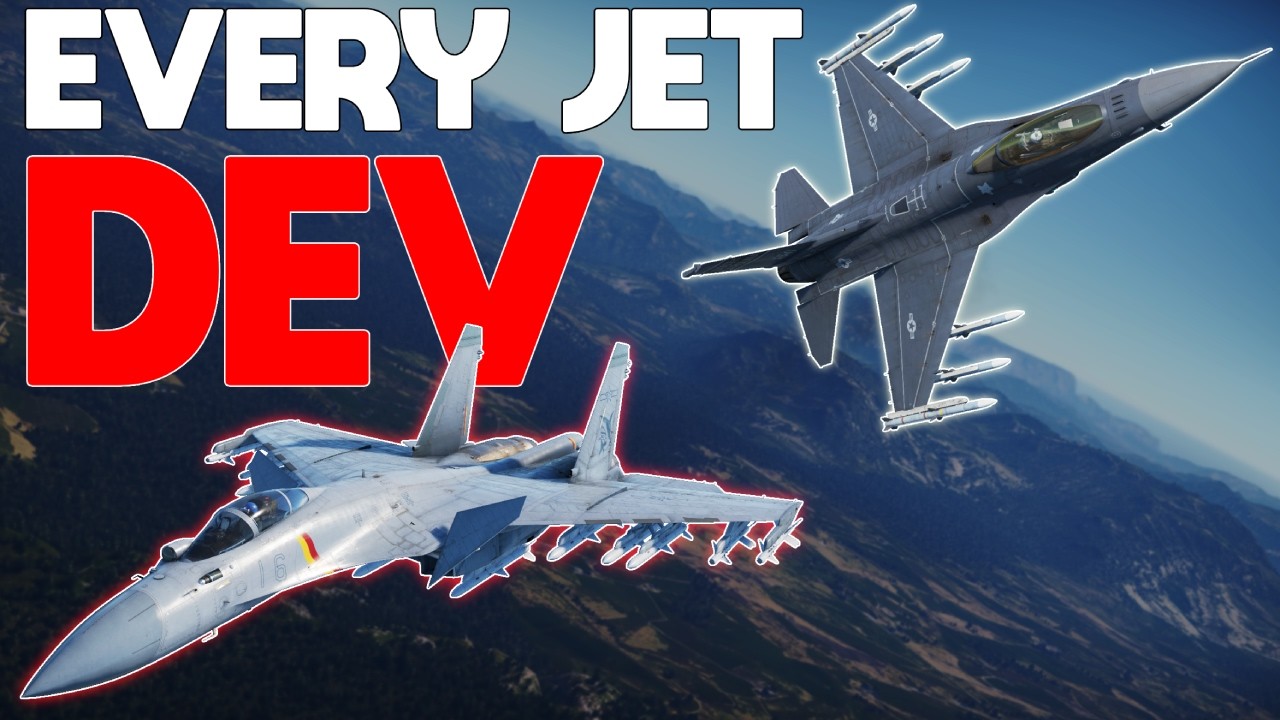 Jets in War Thunder 