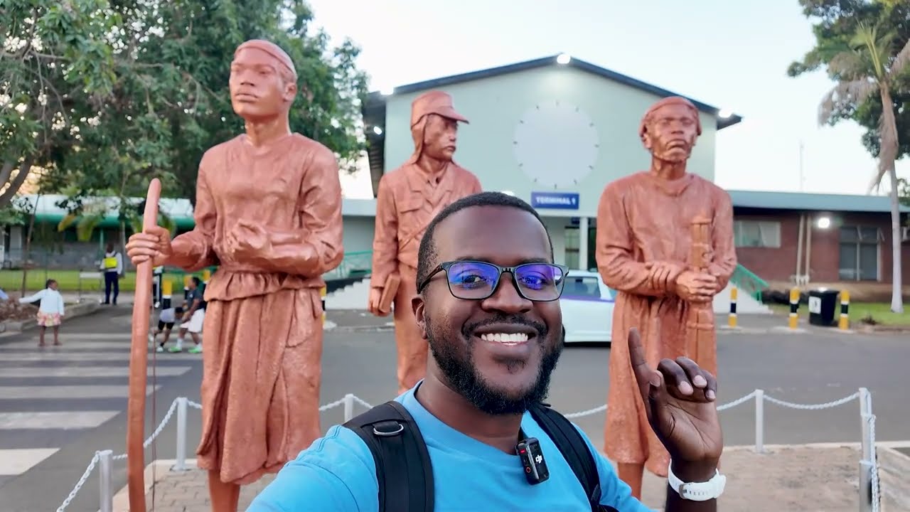 My First Time Flying Domestic in Zambia from Livingstone to Lusaka