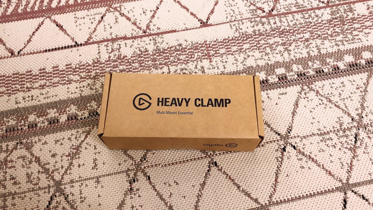 Unboxing Elgato Heavy Clamp CZ / SK