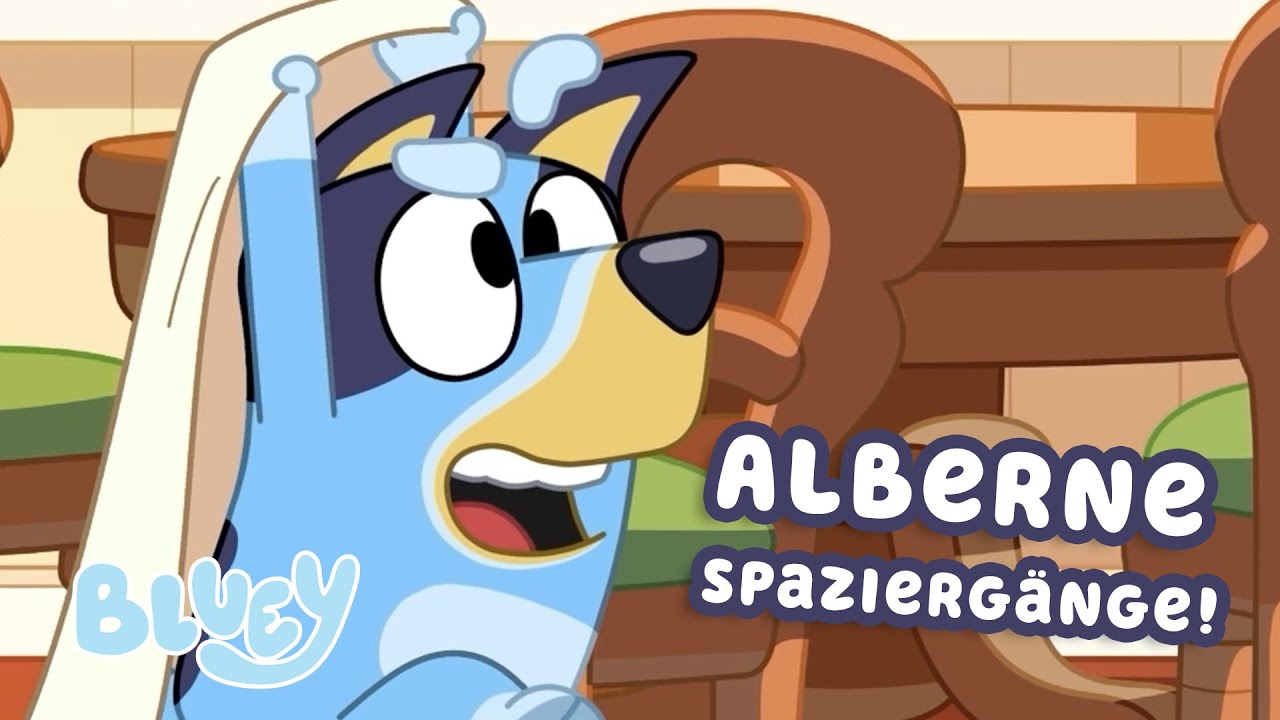 Bluey und Bingo machen Lustige Spazierg&auml;nge! 😆 | Bluey - Deutsch Offizieller Kanal