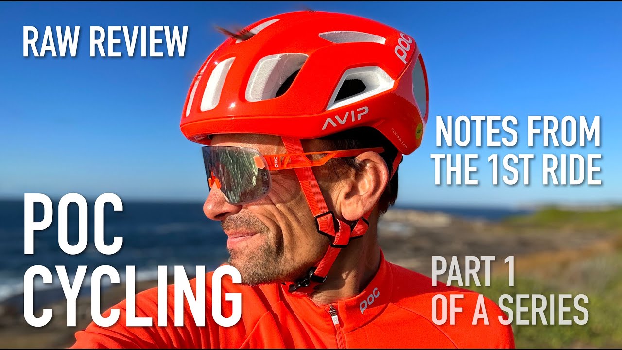 RAW Review: POC cycling kit &ndash;&nbsp;random observations on a ride... Elicit sunglasses and Ventral helmet