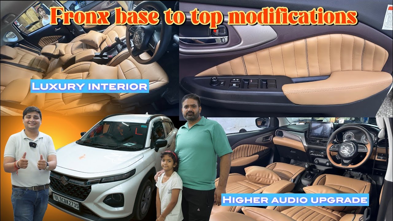 #Fronx Base To Top🤩High level Best Modification | Auto Unique Special Luxury🔥Interior Modification✅️