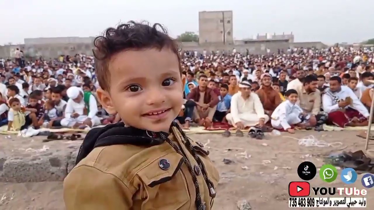 مباشر صلاة العيد من مصلى التقوى بيت الفقيه حشود كثيرة جدا لأداء صلاة العيد كل عام وانتم بخير