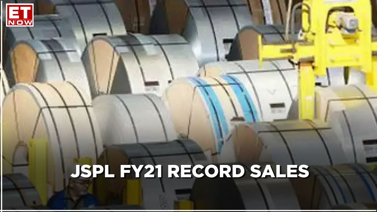 VR Sharma on JSPL's highest sale record in FY21 | The Market | ET Now