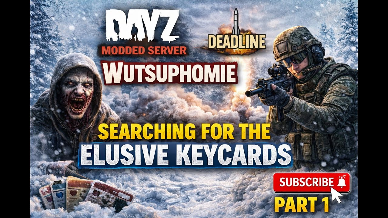 KEYCARD RUN ON DAYZ'S DEADLINE | BLUE CARD ACQUIRED | CHERNARUS