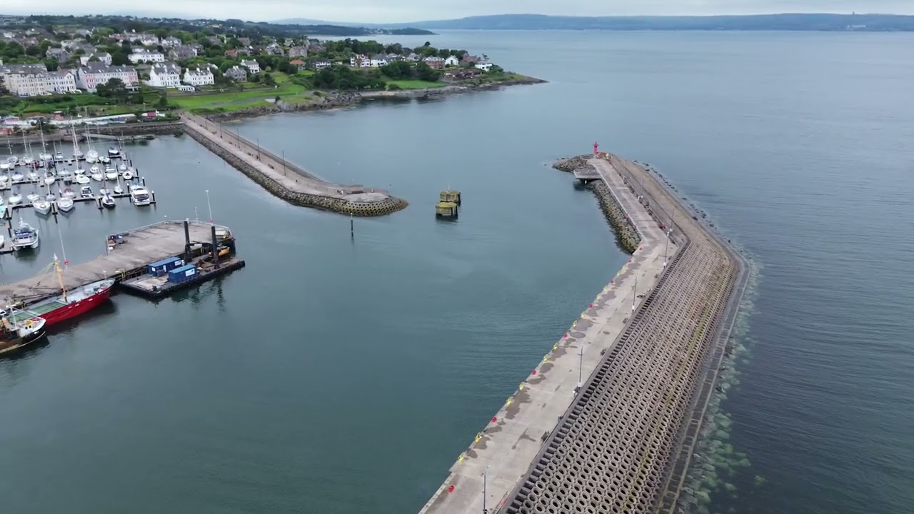 Bangor Northern Ireland Drone Flight