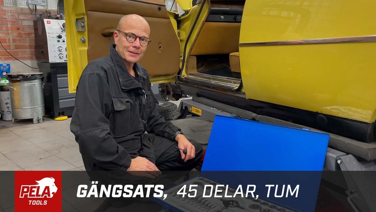 Lars testar Gängsats, 45 delar, tum från Verktygsboden